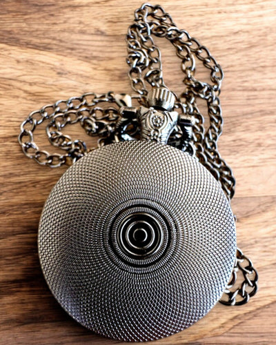 Lommeur "Róża Mroku" - rustfrit stål, med mulighed for gravering som gave