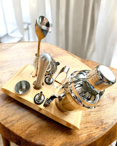 Bartendersæt "MixMaster Pro", mulighed for personlig gravering som gave