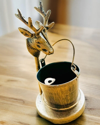 Stilfuld Metal Askebæger "Rustic Charm" 19-23 cm i højden, 8 varianter at vælge imellem, gravering på forespørgsel