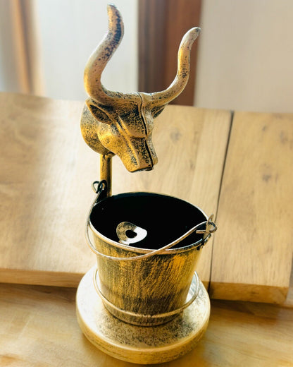 Stilfuld Metal Askebæger "Rustic Charm" 19-23 cm i højden, 8 varianter at vælge imellem, gravering på forespørgsel