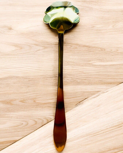 Sæt af skeer "Blomster Rapsodi" - personliggørelse med gravering som gave, 2 varianter at vælge imellem