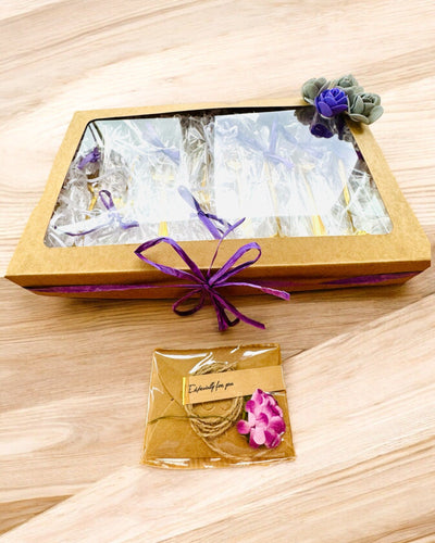 Sæt af skeer "Blomster Rapsodi" - personliggørelse med gravering som gave, 2 varianter at vælge imellem