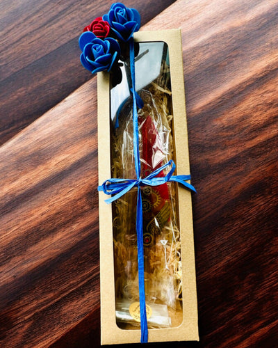 Kaligrafipenne "Steampunk Elegance" med Kalkunfjer - Håndlavet 5 varianter at vælge imellem, personliggørelse med gravering til gave