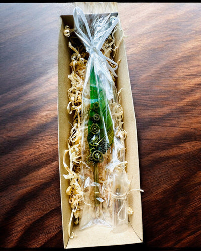 Kaligrafipenne "Steampunk Elegance" med Kalkunfjer - Håndlavet 5 varianter at vælge imellem, personliggørelse med gravering til gave