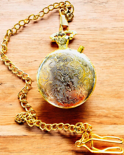 Lommeur "Motocyklowy Elegancik 2" – Gravering til gave, 3 farvevarianter