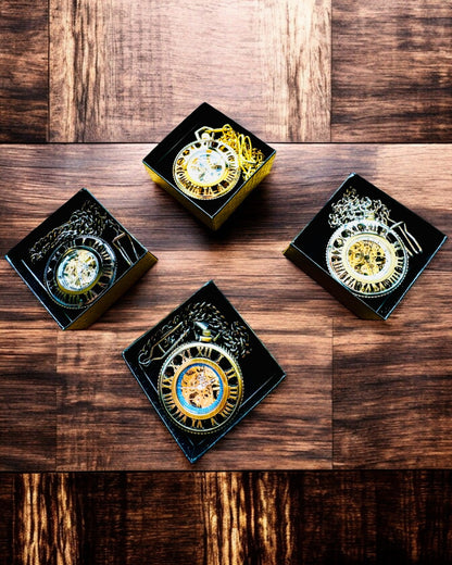 Lommeur "Mechanica Heritage" med Mulighed for Personalisering