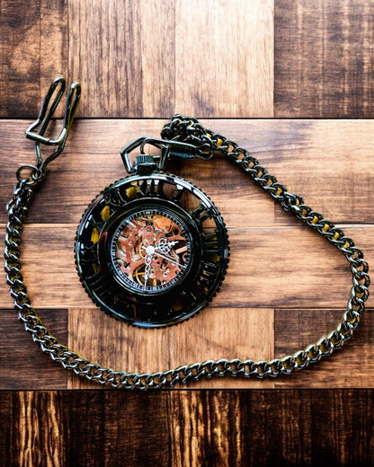 Lommeur "Mechanica Heritage" med Mulighed for Personalisering
