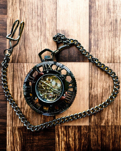 Lommeur "Mechanica Heritage" med Mulighed for Personalisering