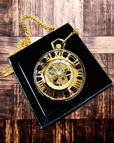 Lommeur "Mechanica Heritage" med Mulighed for Personalisering