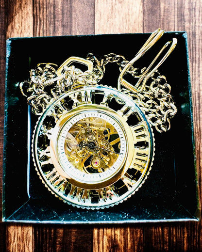 Lommeur "Mechanica Heritage" med Mulighed for Personalisering
