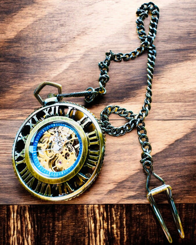 Lommeur "Mechanica Heritage" med Mulighed for Personalisering