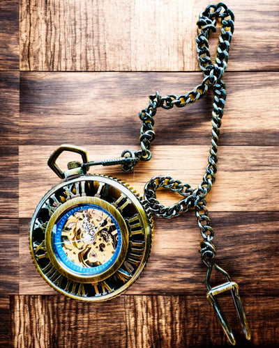 Lommeur "Mechanica Heritage" med Mulighed for Personalisering