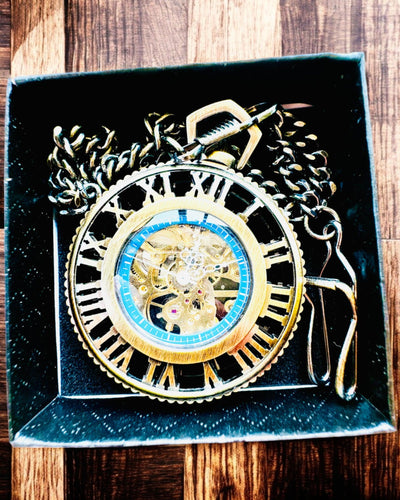 Lommeur "Mechanica Heritage" med Mulighed for Personalisering