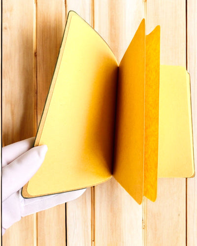 Vintage Notesbog "Nøgle til Fortiden" - Mulighed for gravering som gave, notesbog