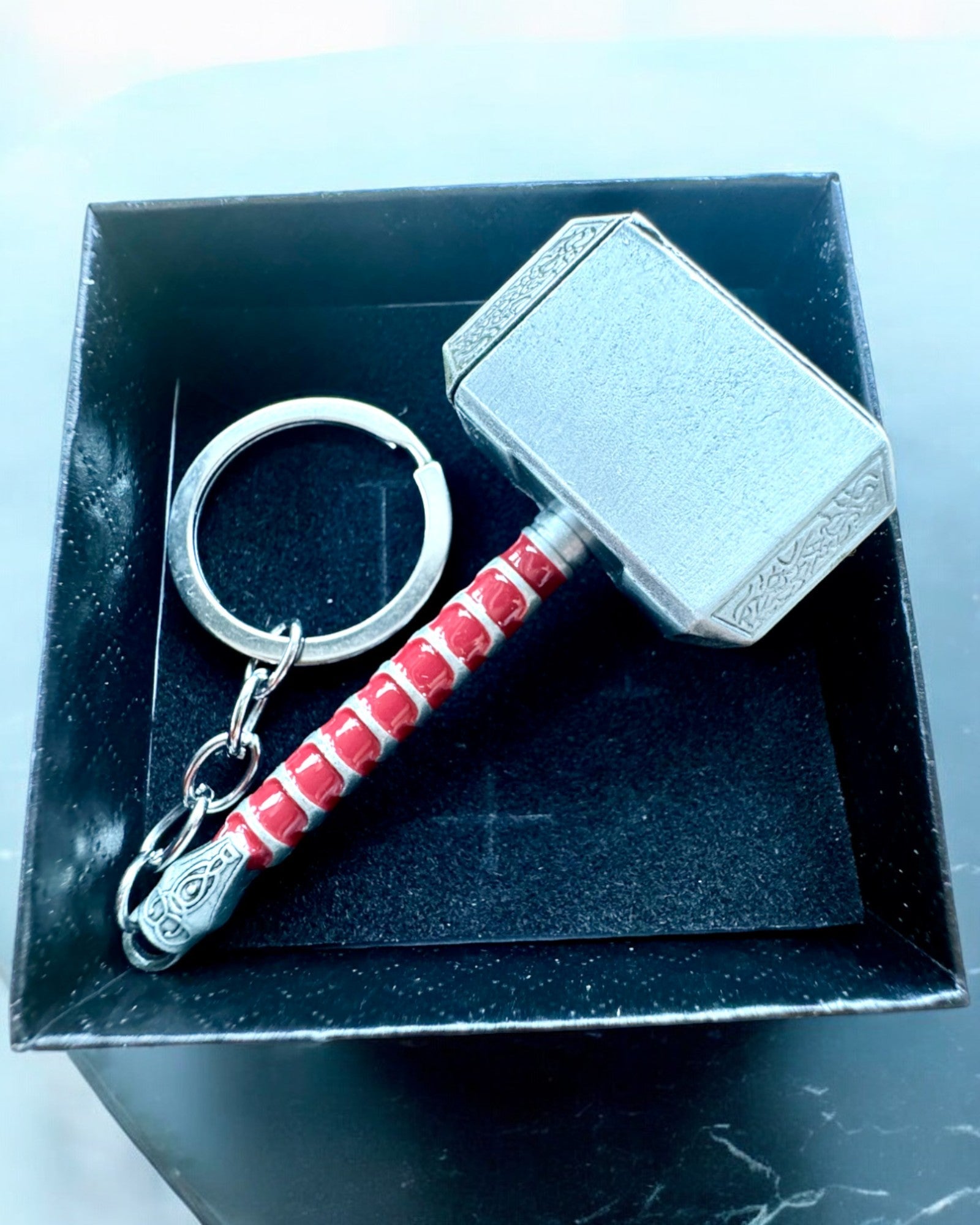 Thors Hammer - Magt Nøglering, mulighed for personlig gravering som gave