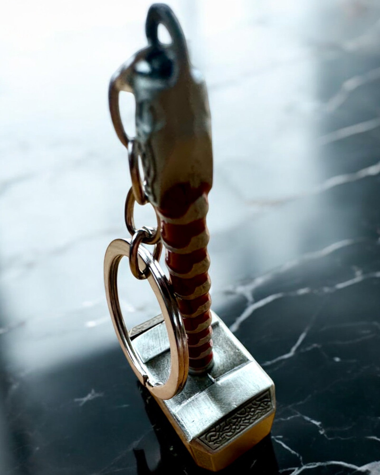 Thors Hammer - Magt Nøglering, mulighed for personlig gravering som gave