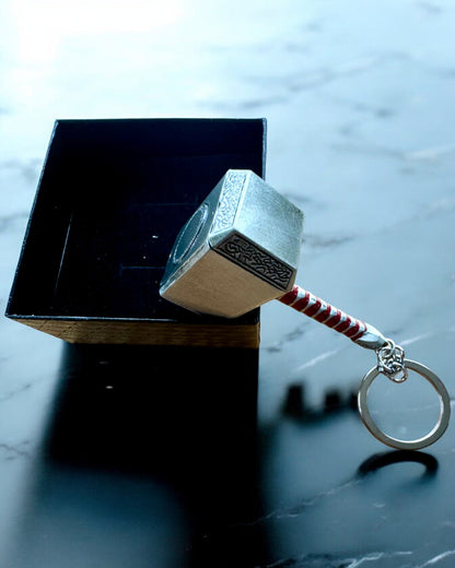 Thors Hammer - Magt Nøglering, mulighed for personlig gravering som gave