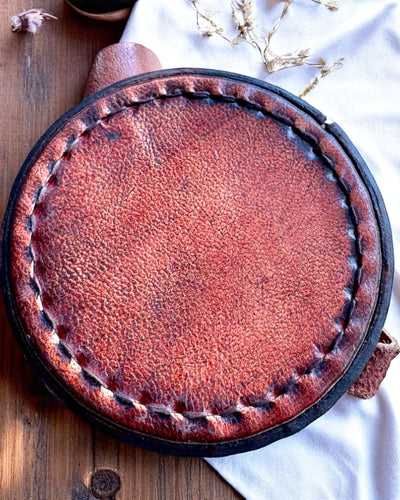 Kongelig Kikkert "Voyager 1818" – Eksklusiv, Messing, 83 cm, håndlavet, etui af Naturlæder – Samlerudgave, personliggørelse med gravering som gave