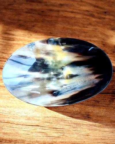 Skål Indisk Horn - mulighed for tilpasning med gravering som gave