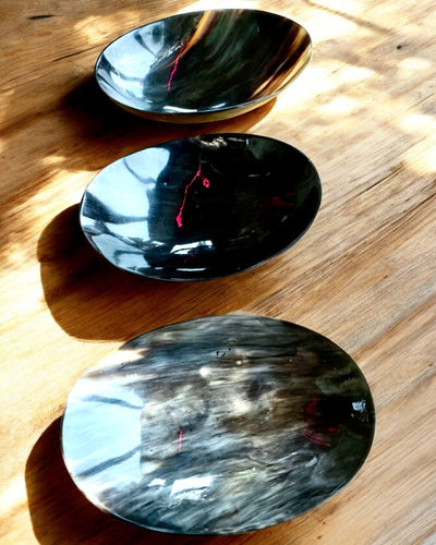 Skål Indisk Horn - mulighed for tilpasning med gravering som gave