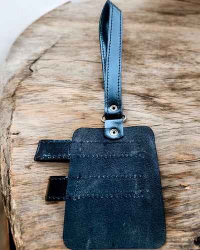 Håndlavede Black Panther-etui til Stok med Mulighed for Gravering - Håndlavet af Naturlæder