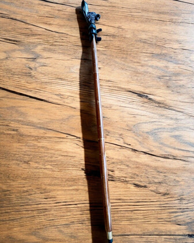 Håndlavede Black Panther-etui til Stok med Mulighed for Gravering - Håndlavet af Naturlæder