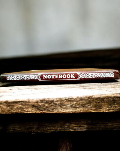 Skovhjort Notesbog med Hjortemotiv, A5 - personalisering med gravering som gave