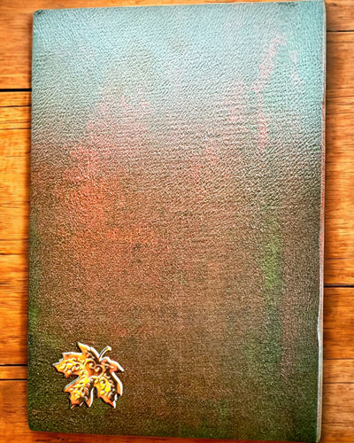 Skovhjort Notesbog med Hjortemotiv, A5 - personalisering med gravering som gave