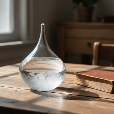 Fitzroys stormbarometer - dråbe Storm Glass - BAG1
