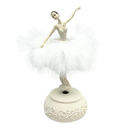 Spilledåse med ballerina Snedronningen, bevægelig 23,5 cm – MP-19009
