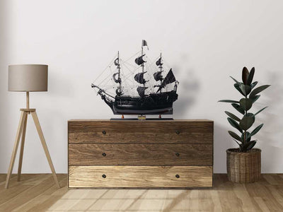 Den Sorte Perle model af piratskib - længde 89cm - BP80R