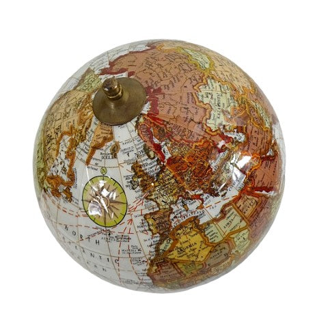 Elegant dekorativ globus på træfod - World GLB-0096B