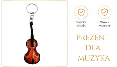 Nøglering til nøgler, violin - ECK-0887