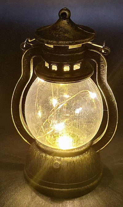 LED-natlampe - petroleumslampe - P101