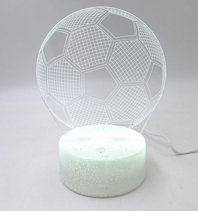 Natlampe Fodbold - gave til fodboldspilleren gadget - 3 farver - P107