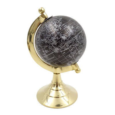 Dekorativ globus Sort & Guld – MMG004S