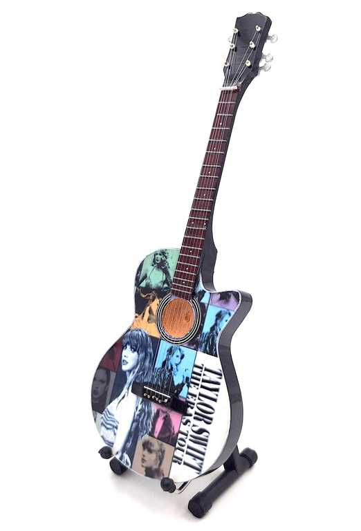 Mini-guitar – Taylor Swift – MGT-9064 – gave til Taylor Swift-fan