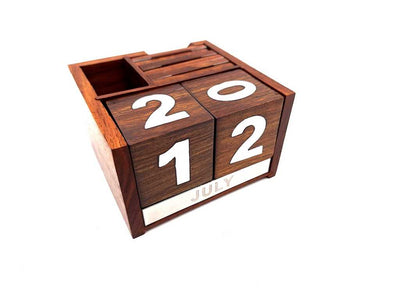 Evighedskalender i træ - CAL-1894