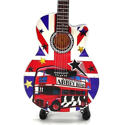 Mini-guitar i stil med The Beatles - Abbey Road - MGT-5159