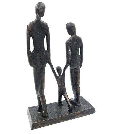 Familie med barn dekorativ figur DI-FIG-022