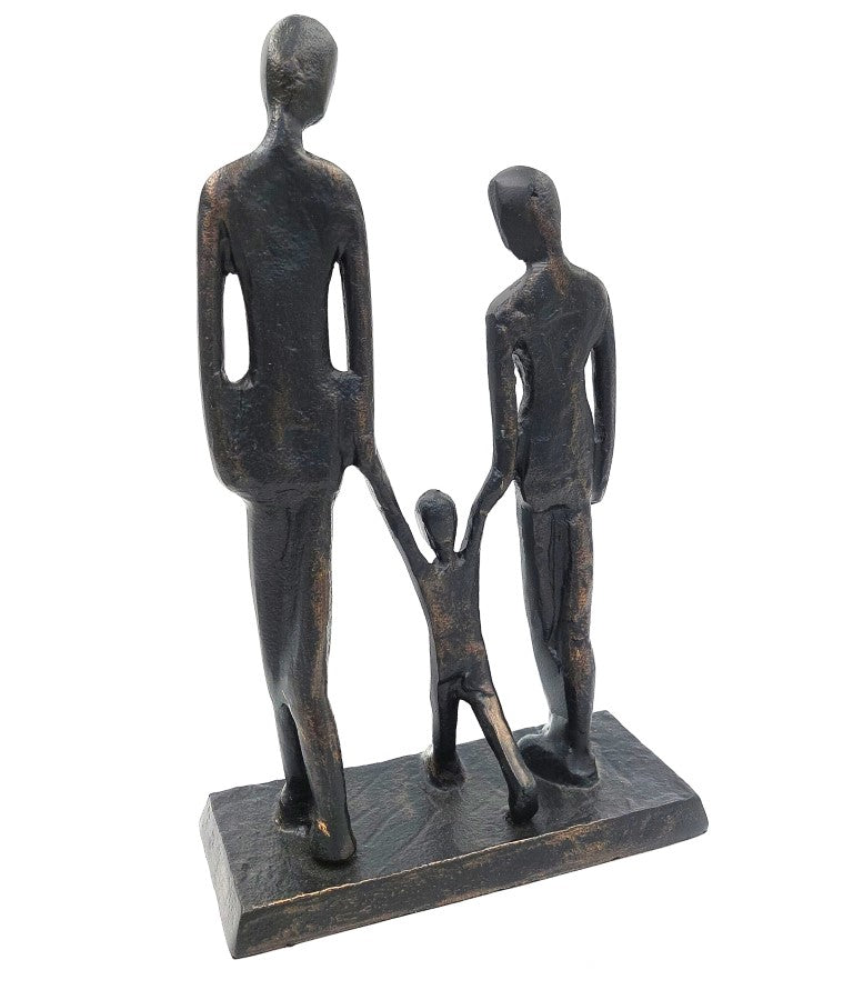Familie med barn dekorativ figur DI-FIG-022