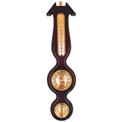 Vejrstation 3-i-1 termometer barometer hygrometer 40cm – YG37