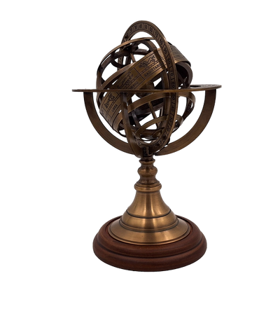 Astrolabium i messing – højde 21cm - AMG140