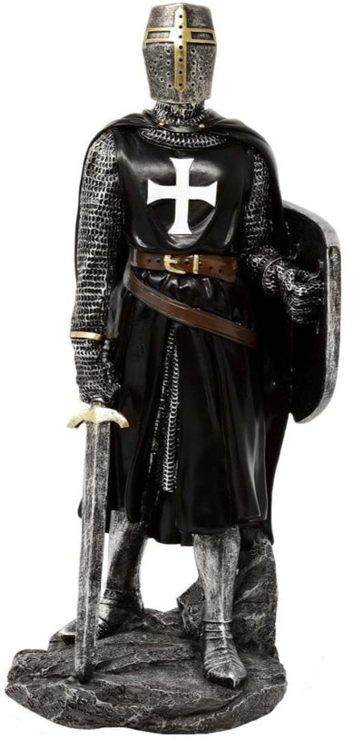 Ridder - korsfarer - figur af polyresin - MC-23078