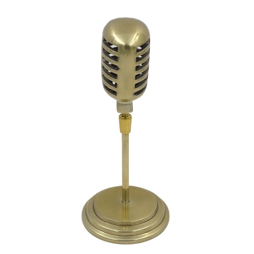 Retro mikrofonstatuette - 92715B