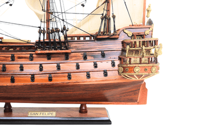 Eksklusiv model af sejlskibet San Felipe – SF4 med mulighed for personlig gravering
