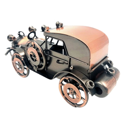 Metalmodel af retroautomobil bil vintage-dekoration - Q87