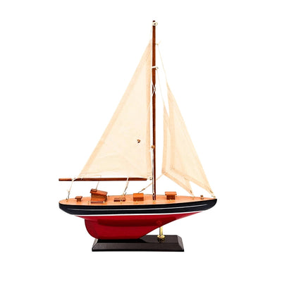 Træmodel af sejlyacht - F1705