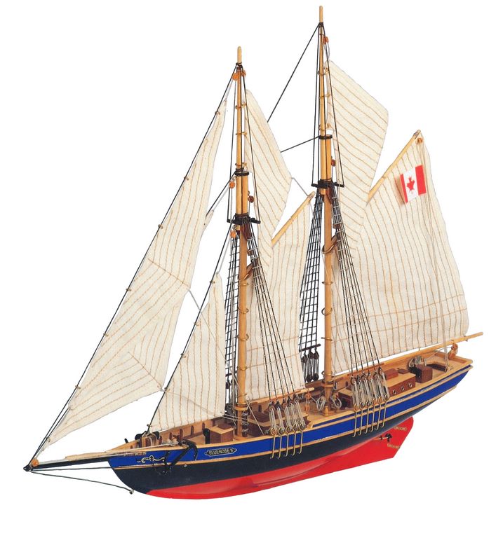 Bluenose II – skonnert - træmodel til samling