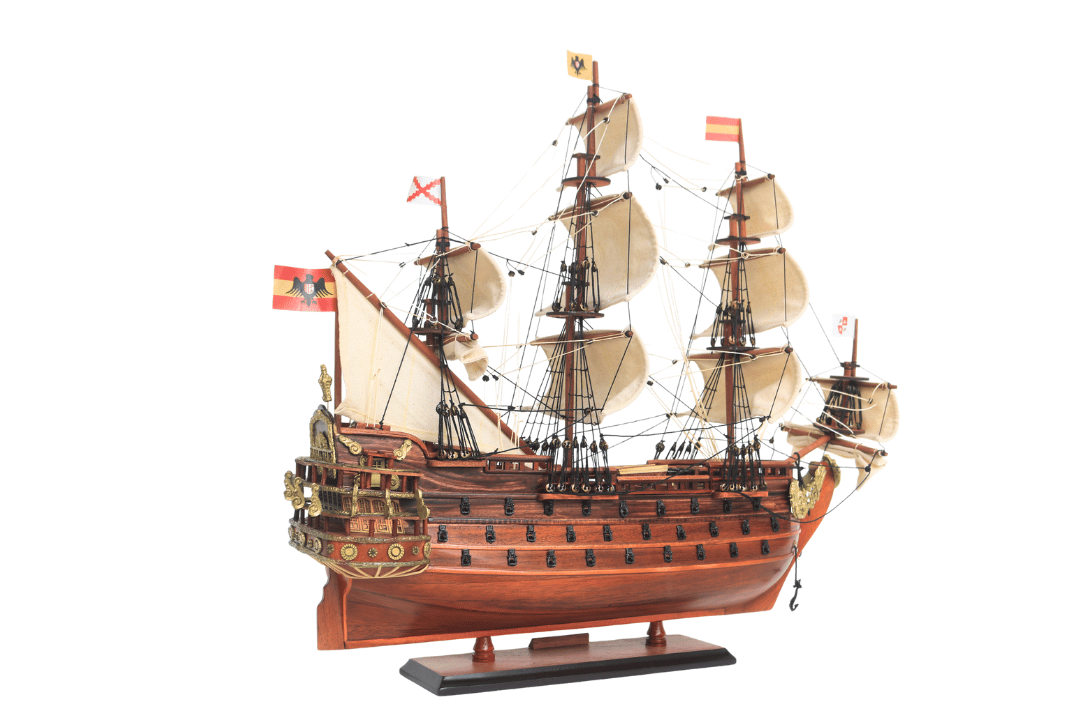 Eksklusiv model af sejlskibet San Felipe – SF4 med mulighed for personlig gravering
